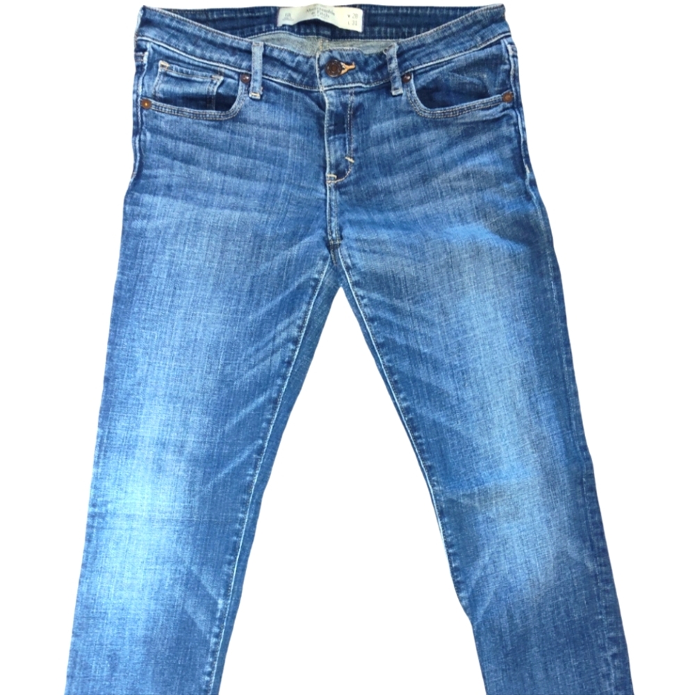 Vintage Abercrombie & Fitch Skinny Blue Jeans